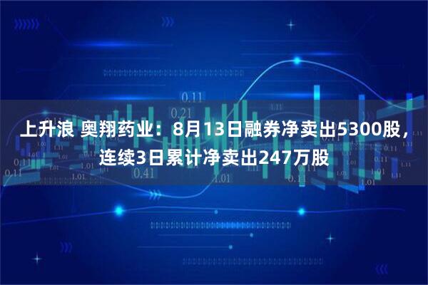 上升浪 奥翔药业：8月13日融券净卖出5300股，连续3日累计净卖出247万股
